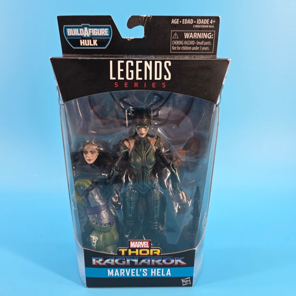 Marvel Legends Thor Ragnarok Hela Action Figure Build-A-Figure Hulk Hasbro C1802